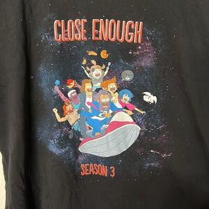 Cartoon Network Close Enough Season 3 Crew T-shirt